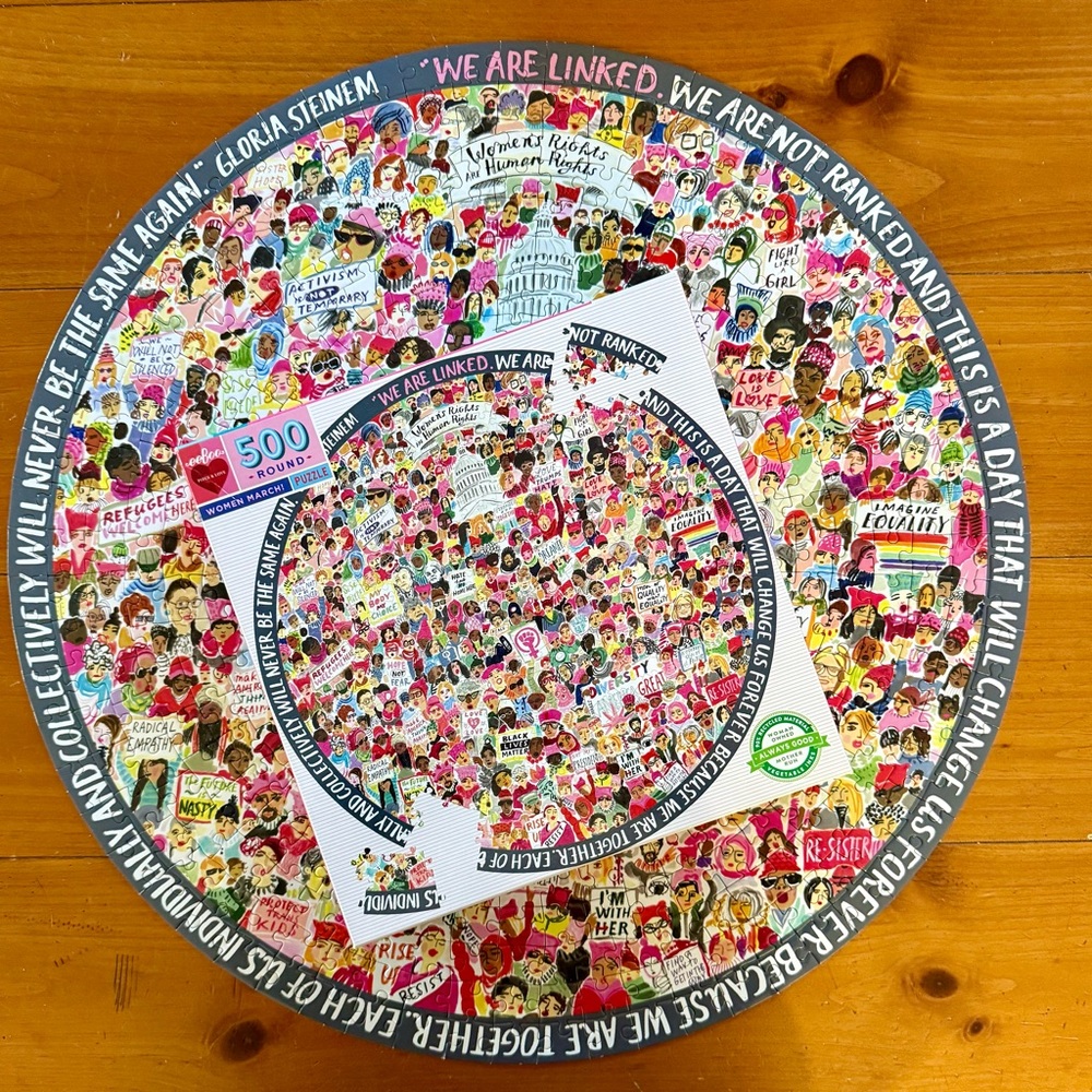 Eeboo Women March! 500pc Puzzle